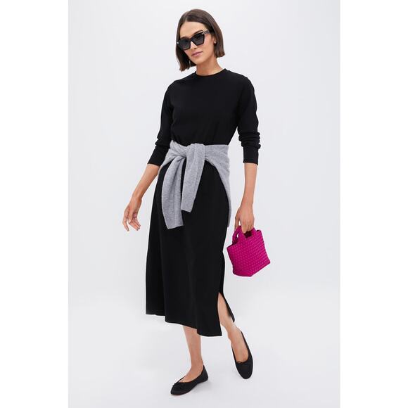 POMANDER PLACE Black Gio Maxi Dress Size M NWT Retail $128 Tuckernuck - Picture 7 of 8